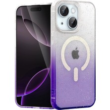 WebMediCode  Iphone 15 Pummel Shiny Magsafe Kapak - Mor