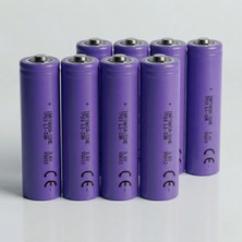 Tenpower 3200 Mah 18650 Başlı Pil Li-Ion 3.7V 3200MAH INR18650-32HE Pozitif Kutup Başlıklı