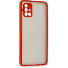 WebMediCode  Galaxy A71 Kılıf Montreal  Kapak - Kırmızı