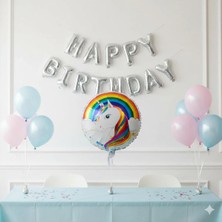 Umamiçe Unicorn Temalı Folyo Balon