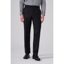 Morven  Erkek Siyah Basic Düz Dynamic Fit Pantolon