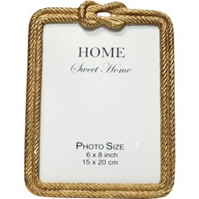 Lara Decor Gold Fiyonk Döküm Çerçeve