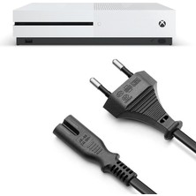 Xbox One S Güç Kablosu 1.5m Xbox One S X Uyumlu Xbox Güç Kablosu Yedek Parça