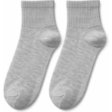 QUALITY WALKING Unisex Dikişsiz Pamuklu Yarım Tenis Çorap Günlük ve Spor Kullanım Nefes Alan Konforlu