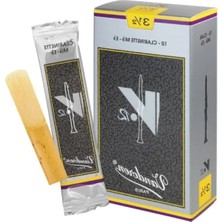 Calperia Yüksek Titreşimli Kalın Topuklu Klarnet Sazlık Mukavemeti 3.5; 10'lu Kutu