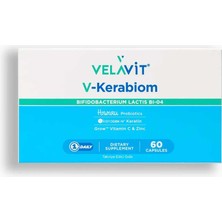 Velavit Velavlit V-Kerabiom - Takviye Edici Gıda 60 Kapsül