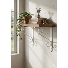 KMT Raf Altı, Raf Tutucu, L Ayak, Metal, 2'li, 12X14 cm - Ahşap Dahil Değildir