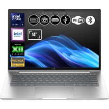 Hp Elitebook 6 G1I Ultra 5 225U 8gb Ram 2tb SSD 14" Wuxga Freedos AD4N5ET Atl3 Notebook