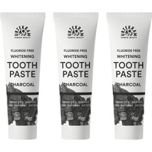 Urtekram Organik Aktif Kömürlü Beyazlatıcı Diş Macunu 75 ml * 3 Adet