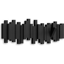 PremiumPort Siyah Çoklu Askılık Seti, Pratik ve Şık Depolama Çözümü