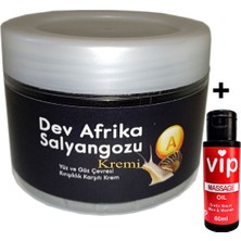 Giant Dev Afrikasalyangozu Kremi Yaşlanmakarşıtı 100ML + Vip Erotikmasaj Yağı 60 ml
