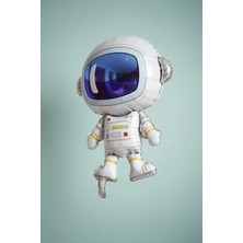 Umamiçe Astronot Folyo Balon Uzay Temalı Doğum Günü Balonu