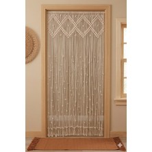 Hediselim Büyük Baklava Dilimli Duvar Dekoru ve Makrome Perde