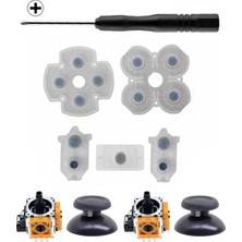 PS4 030 040 050 055 Analog Motor Topuz İç Lastik Tamir Seti Playstation 4 Kol Tamir Yedek Parça