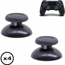 Pop Konsol 4 Adet PS4 Analog Topuz Yedek Parça PS4 Topuz Thumb Stick v1 v2 Tüm PS4 Kollara Uyumlu