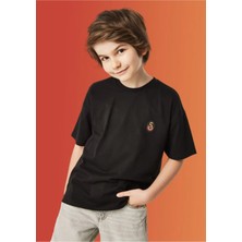 Galatasaray Çocuk Siyah T-Shirt