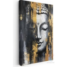 Artarilion Kanvas Duvar Tablosu Buddha 12 Yüksek Kalite Salon Ofis Dekorasyon Tablo