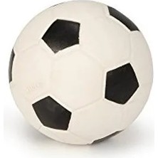 Calperia Lateks Sarı/siyah 10,5 cm Köpek Topu