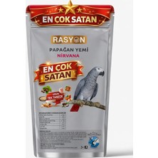 Delta Rasyon Nirvana Papağan Tam Yemi - Yüksek Protein Premium Papağan Kuş Yemi