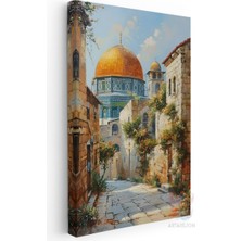Artarilion Kanvas Duvar Tablosu Kubbetus Sahra 2 Yüksek Kalite Salon Ofis Dekorasyon Tablo
