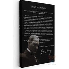 Artarilion Kanvas Duvar Tablosu Genclige Hitabe Yüksek Kalite Salon Ofis Dekorasyon Tablo