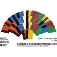 Esemiz Keçeli Ragle Folyo Cam Filmi Duvar Kağıdı Ppf Raglesi Çizmez Kabarcık Bırakmaz (50 Adet)