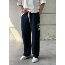 Difransel Jeans Projeckt 96 Baskılı Lacivert Eşofman
