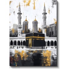Artarilion Kanvas Duvar Tablosu Kutsal Kabe Yüksek Kalite Salon Ofis Dekorasyon Tablo