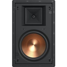 Klipsch Pro-18-Rw, Beyaz, Tek, Duvar Içi Hoparlör, Kasasız Tasarım, Yuvarlak/dikdörtgen Izgara, Duvar Içi Hoparlör