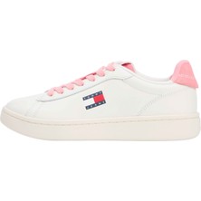 Tommy Hilfiger Tommy Hılfıger Kadın Marka Logolu Günlük Kullanıma Uygun Pembe Sneaker EN0EN02815 0j2