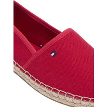Tommy Hilfiger Tommy Hılfıger Kadın  Kırmızı Espadril FW0FW08541 Xlg