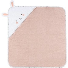 Gezenbebe Hero Kahraman Başlıklı Kundak Bebek Havlusu Bunny