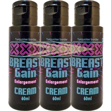 L.xxx Kadınlara Özel Göğüsşekillendirme 3 Adet Memebakım Kremi 60 ml