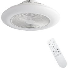 Dlc Group Dlc Cıerzo LED Tavan Vantilatörü Gizli Fanlı Beyaz Kumandalı 50CM