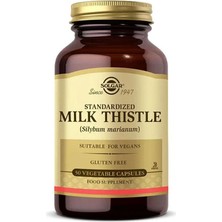 Solgar Milk Thistle 50 Kapsül Milk Thistle (Silybum Marianum) Ekstresi