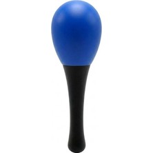 Temel Plastik Marakas Ritim Aleti Mavi 13 cm