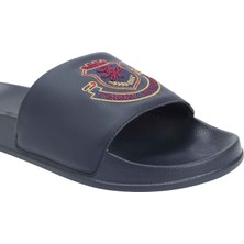 Tommy Hilfiger Tommy Hılfıger Erkek Marka Logolu Günlük Kullanıma Uygun Lacivert Terlik FM0FM05800 Dw5