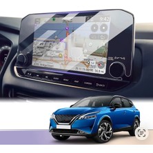 Glassmax Nissan Qashqai Skypac Multimedya Ekran Koruyucu- Kırılmaz Şeffaf Nano Teknoloji