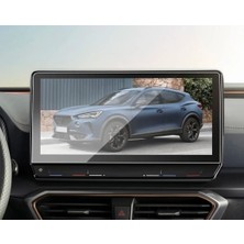 Glassmax Cupra Formentor 2021-2023 Uyumlu Multimedya Ekran Koruyucu - Kırılmaz Şeffaf Nano Teknoloji
