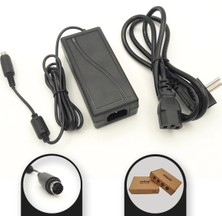 48V 1.25A 60W 4-Pin Mini Dın Erkek 4pın1 Adaptör Retro
