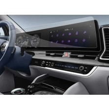 Glassmax Kia Sportage Multimedya ve Dijital Gösterge Ekran Koruyucu - Premium Koruma