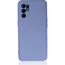 Xciks Collections  Reno 6 Kılıf Nano Içi Kadife  - Lila