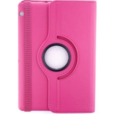 Huawei Mediapad T3 10 / 9.6 Kılıf 360 Tablet Deri Kılıf - Pembe