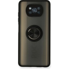 Balkan Grup  Pohone X3 Kılıf Montreal Yüzüklü  Kapak - Siyah