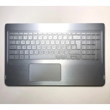 Retro Hp Envy 15-W000NT X360 Klavye Kasa Silver Işıklı
