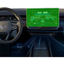 Glassmax Vw Id4 Multimedya Ekran Koruyucu- Kırılmaz Şeffaf Nano Teknoloji