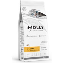 Molly Yetişkin Tavuklu Kuru Kedi Maması 2kg