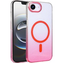 Balkan Grup  Iphone 16E Glossy Magsafe Kapak - Pembe