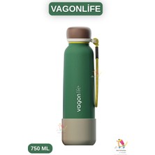 Vagonlife 750 ml Canlı Renkler Bilek Askılı Paslanmaz Çelik Termos