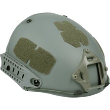 Delta Armory Airsoft Kask Helmet Fast Type Aır Flow Olıve/yeşil Havalandırmalı